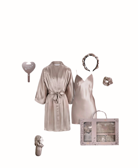 T-Care Luxury Silk Set طقم الفاخر من الستان الحريري